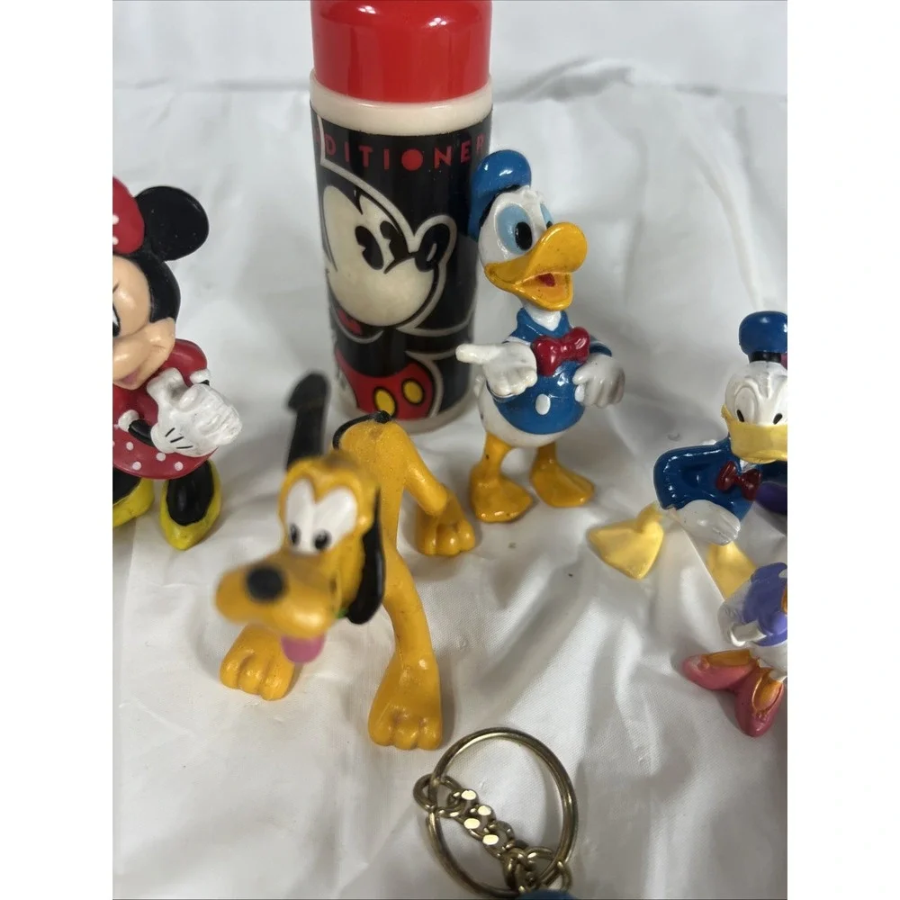 Lot Of 8 VTG‎ Disney PVC Plastic Figures Mickey Mouse & Friends Cake Toppers